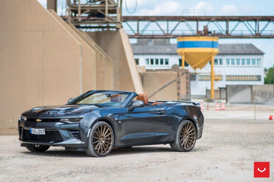 Chevrolet Camaro Convertible on Vossen Wheels (VFS2) '2017